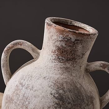 置物 hamham2L Amazon.com: SIDUCAL Rustic Ceramic Farmhouse Flower Large